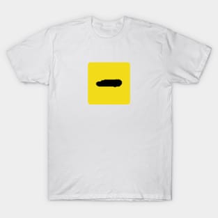 Mathmatics yellow subtract symbol T-Shirt